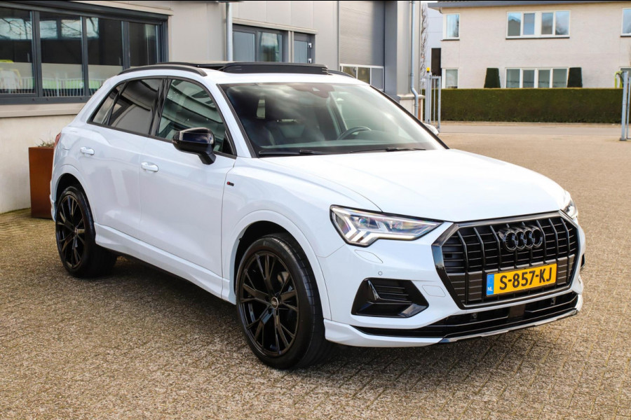 Audi Q3 35 TFSI 1.5 TFSI S Line Pro Line S 150pk S-Tronic Panoramadak|Virtual Cockpit|LED Matrix|Leder|Keyless|Camera|20inch|Black