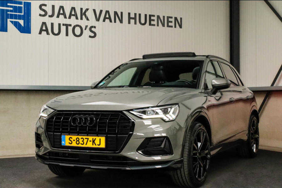 Audi Q3 35 TFSI 1.5 TFSI S Line Pro Line S 150pk S-Tronic! 1e|Panoramadak|Virtual Cockpit|LED Matrix|Leder elektrisch|20inch|Black