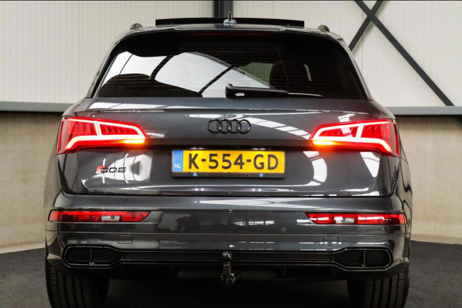 Audi SQ5 3.0TFSI Q5 Quattro S-Line 354pk Automaat! 2e Eig|DLR|Luchtvering|Kuipstoelen|Panoramadak|Virtual Cockpit|Black|Carbon|22