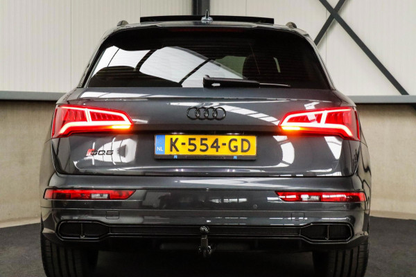 Audi SQ5 3.0TFSI Q5 Quattro S-Line 354pk Automaat! 2e Eig|DLR|Luchtvering|Kuipstoelen|Panoramadak|Virtual Cockpit|Black|Carbon|22