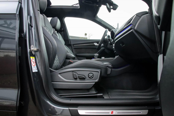 Audi SQ5 3.0TFSI Q5 Quattro S-Line 354pk Automaat! 2e Eig|DLR|Luchtvering|Kuipstoelen|Panoramadak|Virtual Cockpit|Black|Carbon|22