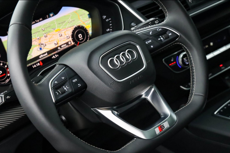 Audi SQ5 3.0TFSI Q5 Quattro S-Line 354pk Automaat! 2e Eig|DLR|Luchtvering|Kuipstoelen|Panoramadak|Virtual Cockpit|Black|Carbon|22