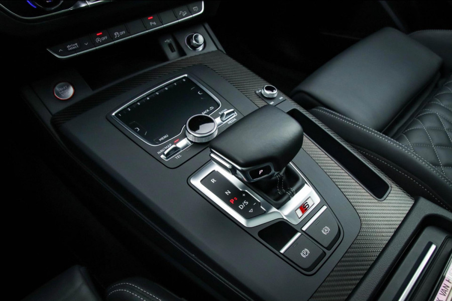 Audi SQ5 3.0TFSI Q5 Quattro S-Line 354pk Automaat! 2e Eig|DLR|Luchtvering|Kuipstoelen|Panoramadak|Virtual Cockpit|Black|Carbon|22