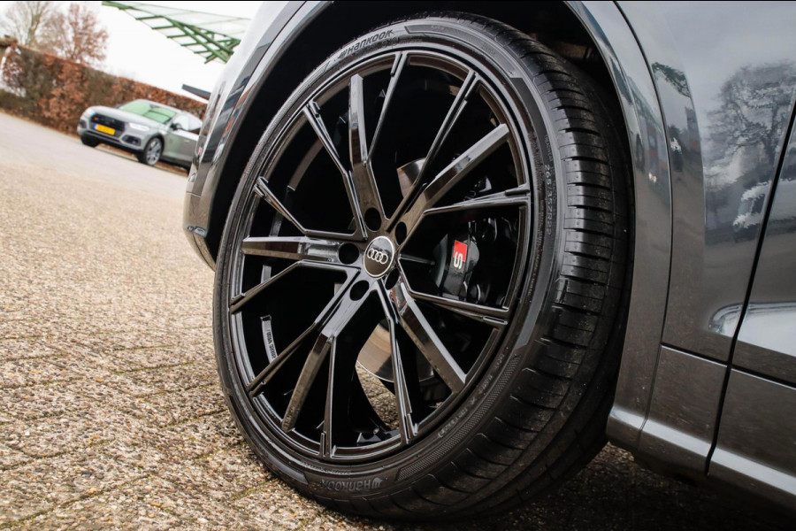Audi SQ5 3.0TFSI Q5 Quattro S-Line 354pk Automaat! 2e Eig|DLR|Luchtvering|Kuipstoelen|Panoramadak|Virtual Cockpit|Black|Carbon|22