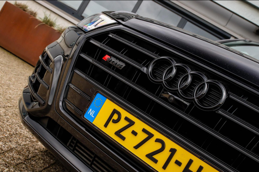 Audi SQ5 3.0TFSI Q5 Quattro S-Line 354pk Automaat! 1e Eig|NL|DLR|Luchtvering|Kuipstoelen|Panoramadak|Virtual Cockpit|Black|Carbon