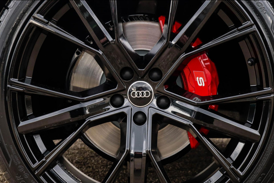 Audi SQ5 3.0TFSI Q5 Quattro S-Line 354pk Automaat! 1e Eig|NL|DLR|Luchtvering|Kuipstoelen|Panoramadak|Virtual Cockpit|Black|Carbon