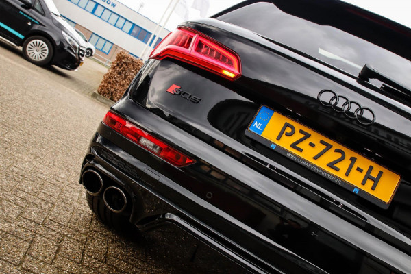 Audi SQ5 3.0TFSI Q5 Quattro S-Line 354pk Automaat! 1e Eig|NL|DLR|Luchtvering|Kuipstoelen|Panoramadak|Virtual Cockpit|Black|Carbon