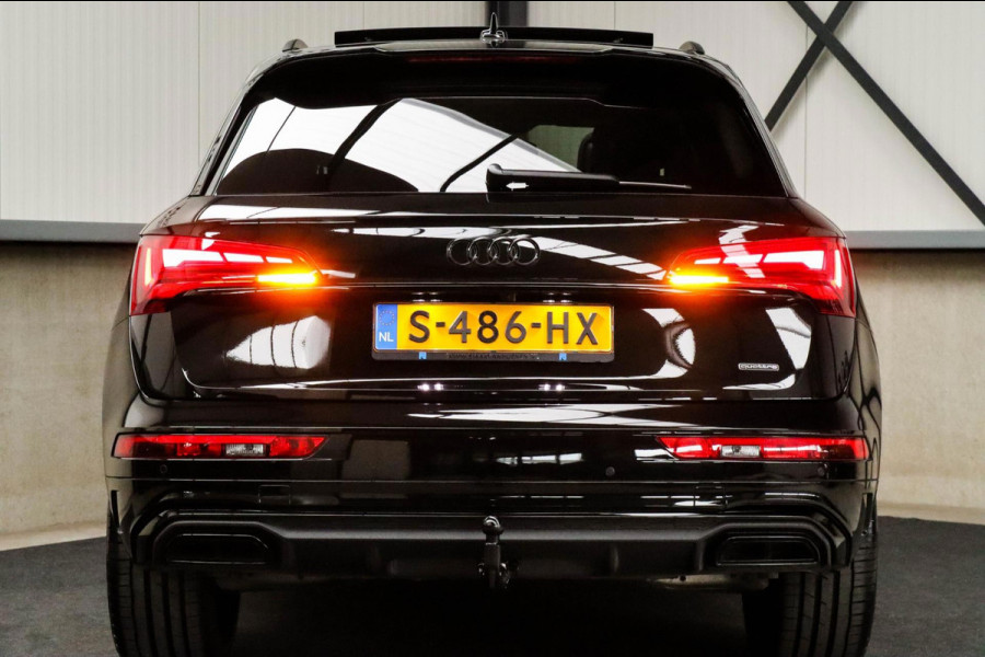 Audi Q5 45 2.0 TFSI Quattro Pro Line S S-Line 265pk Automaat! Panoramadak|Virtual Cockpit|Kuipstoelen|360 Camera|B&O|Black|22inch