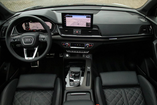 Audi Q5 45 2.0 TFSI Quattro Pro Line S S-Line 265pk Automaat! Panoramadak|Virtual Cockpit|Kuipstoelen|360 Camera|B&O|Black|22inch