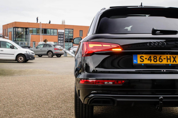 Audi Q5 45 2.0 TFSI Quattro Pro Line S S-Line 265pk Automaat! Panoramadak|Virtual Cockpit|Kuipstoelen|360 Camera|B&O|Black|22inch