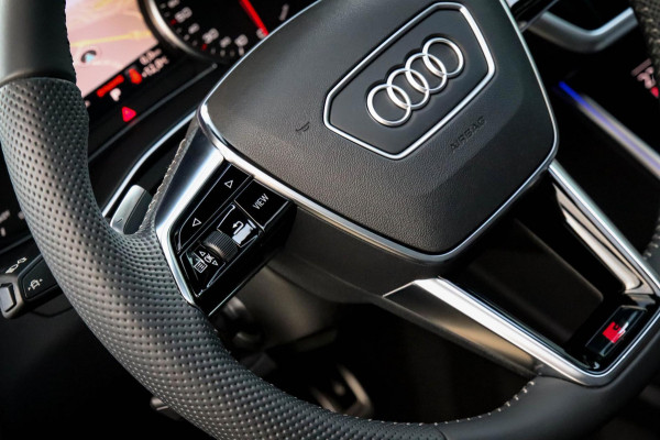 Audi A6 Avant 45 2.0TFSI Quattro S line Edition 245pk Automaat! 1e|Audi Exclusive Nardo|Panoramadak|Leder|LED Matrix|Black|21inch