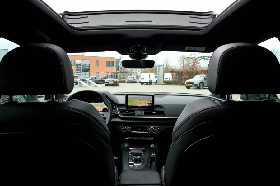 Audi Q5 2.0 TFSI Quattro Pro Line S S-Line 252pk Automaat! 1e Eig|NL|DLR|Panoramadak|Virtual Cockpit|LED Matrix|Black|22|Trekhaak