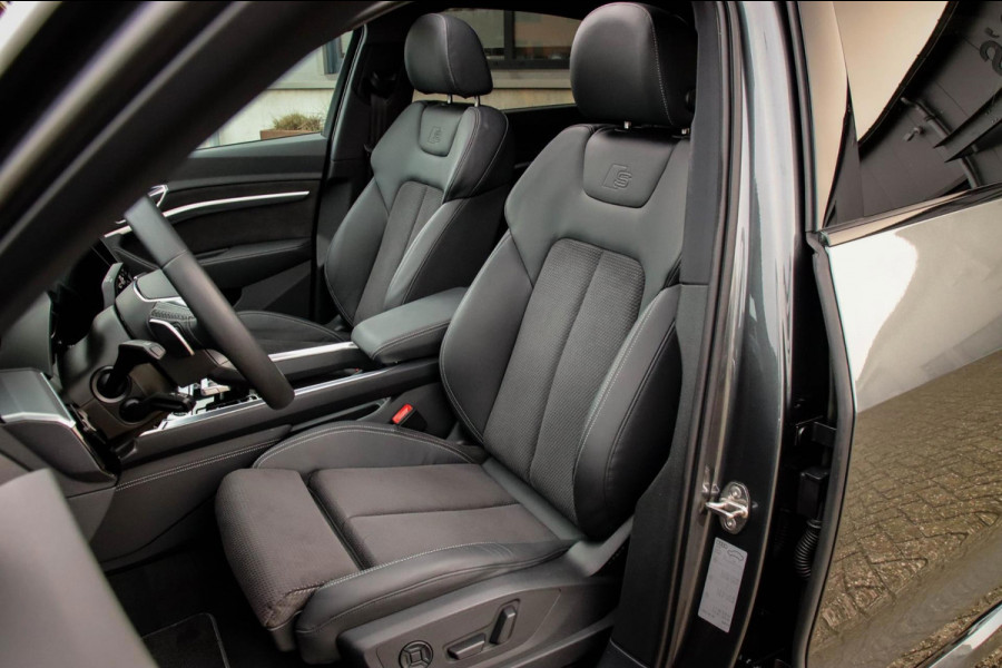 Audi e-tron Sportback 55 Quattro S Edition Pro Line S S-Line 408pk! 8%|1e|NL|DLR|Panoramadak|Virtual Cockpit|Luchtvering|B&O|Black
