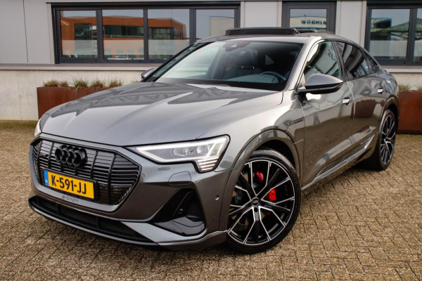 Audi e-tron Sportback 55 Quattro S Edition Pro Line S S-Line 408pk! 8%|1e|NL|DLR|Panoramadak|Virtual Cockpit|Luchtvering|B&O|Black