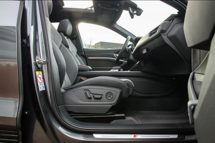 Audi e-tron Sportback 55 Quattro S Edition Pro Line S S-Line 408pk 12%|1e|NL|DLR|Panoramadak|Virtual Cockpit|Luchtvering|360|Black