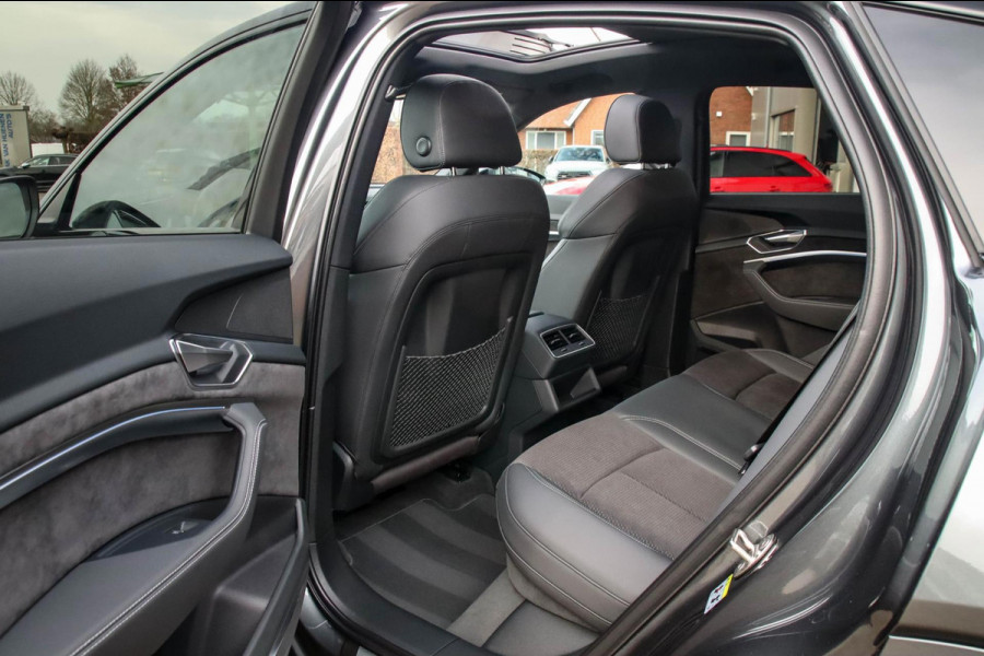 Audi e-tron Sportback 55 Quattro S Edition Pro Line S S-Line 408pk 12%|1e|NL|DLR|Panoramadak|Virtual Cockpit|Luchtvering|360|Black