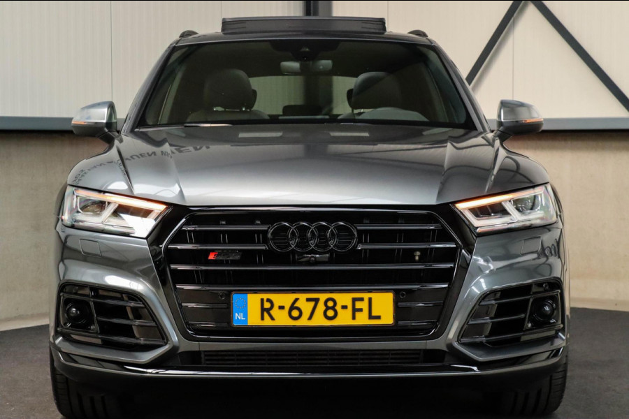 Audi SQ5 3.0TFSI Q5 Quattro S-Line 354pk Automaat! 1e Eig|DLR|Luchtvering|Kuipstoelen|Panoramadak|Virtual Cockpit|Black|Carbon|22