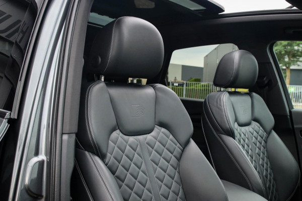 Audi SQ5 3.0TFSI Q5 Quattro S-Line 354pk Automaat! 1e Eig|DLR|Luchtvering|Kuipstoelen|Panoramadak|Virtual Cockpit|Black|Carbon|22