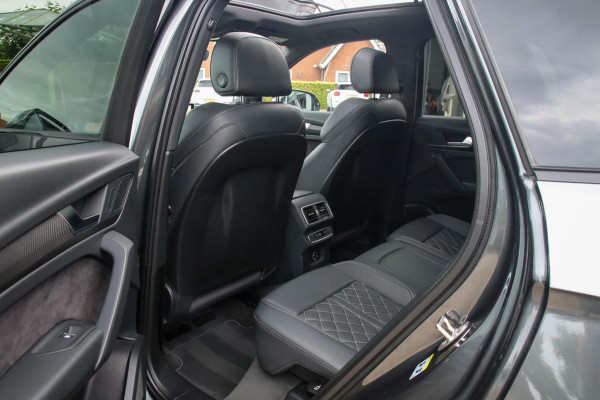 Audi SQ5 3.0TFSI Q5 Quattro S-Line 354pk Automaat! 1e Eig|DLR|Luchtvering|Kuipstoelen|Panoramadak|Virtual Cockpit|Black|Carbon|22