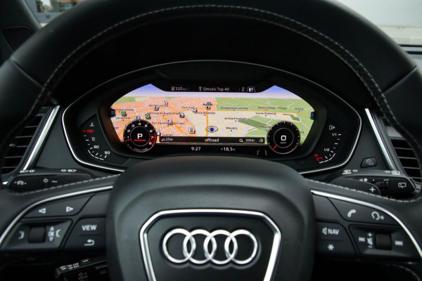 Audi SQ5 3.0TFSI Q5 Quattro S-Line 354pk Automaat! 1e Eig|DLR|Luchtvering|Kuipstoelen|Panoramadak|Virtual Cockpit|Black|Carbon|22