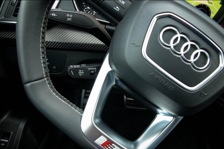 Audi SQ5 3.0TFSI Q5 Quattro S-Line 354pk Automaat! 1e Eig|DLR|Luchtvering|Kuipstoelen|Panoramadak|Virtual Cockpit|Black|Carbon|22