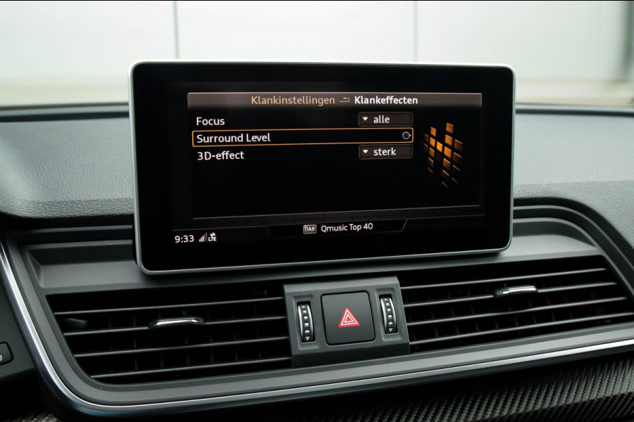 Audi SQ5 3.0TFSI Q5 Quattro S-Line 354pk Automaat! 1e Eig|DLR|Luchtvering|Kuipstoelen|Panoramadak|Virtual Cockpit|Black|Carbon|22