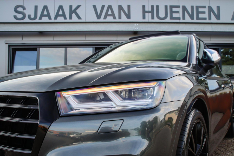 Audi SQ5 3.0TFSI Q5 Quattro S-Line 354pk Automaat! 1e Eig|DLR|Luchtvering|Kuipstoelen|Panoramadak|Virtual Cockpit|Black|Carbon|22