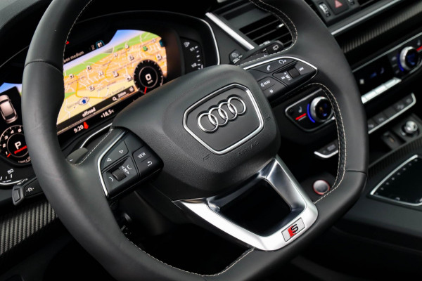 Audi SQ5 3.0TFSI Q5 Quattro S-Line 354pk Automaat! 1e Eig|DLR|Luchtvering|Kuipstoelen|Panoramadak|Virtual Cockpit|Black|Carbon|22