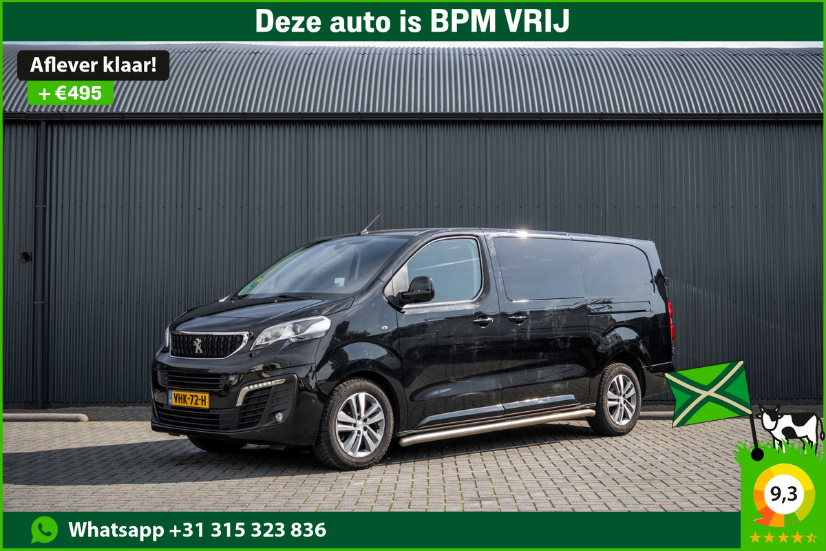 Peugeot Expert 2.0 BlueHDi 120 | Automaat | 6-Zits | 360° Camera | Carplay | Head up | PDC | Navi | Climatronic | Trekhaak
