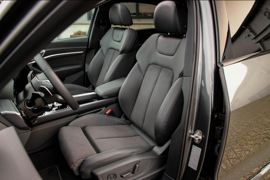 Audi e-tron Sportback 55 Quattro S Edition Pro Line S S-Line 408pk! 8%|1e|NL|DLR|Panoramadak|Virtual Cockpit|Luchtvering|B&O|Black