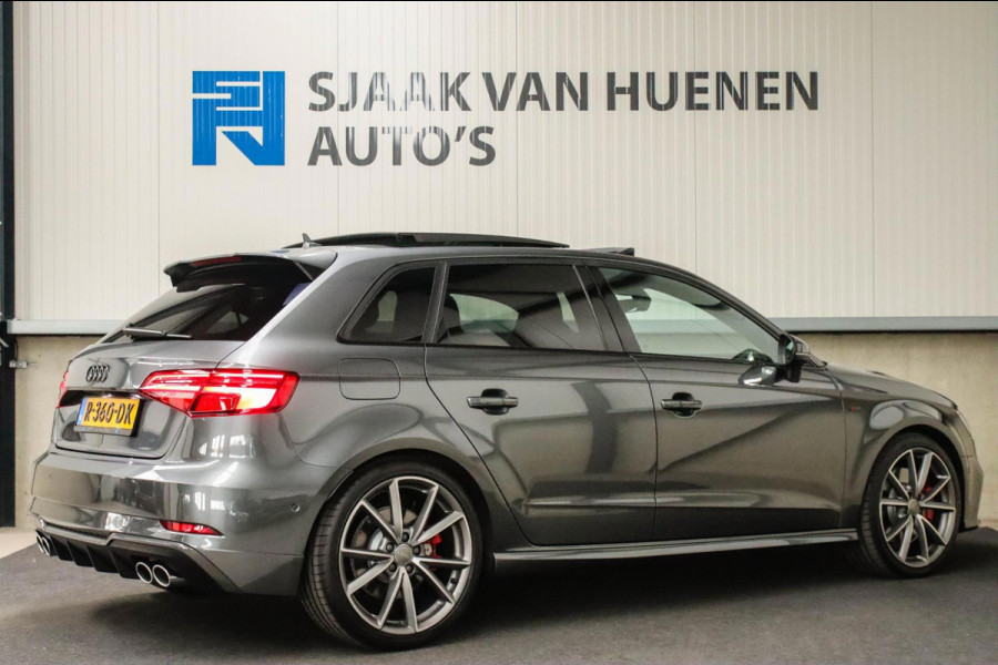Audi A3 Sportback 2.0TFSI S3 quattro Facelift 310pk S-Tronic 1e Eig|DLR|Kuipstoelen|Virtual Cockpit|Panoramadak|Magnetic|LED|Black