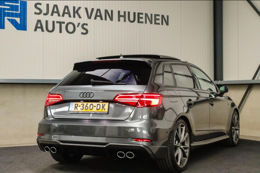 Audi A3 Sportback 2.0TFSI S3 quattro Facelift 310pk S-Tronic 1e Eig|DLR|Kuipstoelen|Virtual Cockpit|Panoramadak|Magnetic|LED|Black