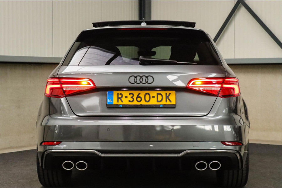 Audi A3 Sportback 2.0TFSI S3 quattro Facelift 310pk S-Tronic 1e Eig|DLR|Kuipstoelen|Virtual Cockpit|Panoramadak|Magnetic|LED|Black