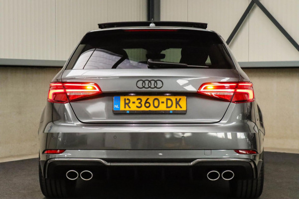 Audi A3 Sportback 2.0TFSI S3 quattro Facelift 310pk S-Tronic 1e Eig|DLR|Kuipstoelen|Virtual Cockpit|Panoramadak|Magnetic|LED|Black