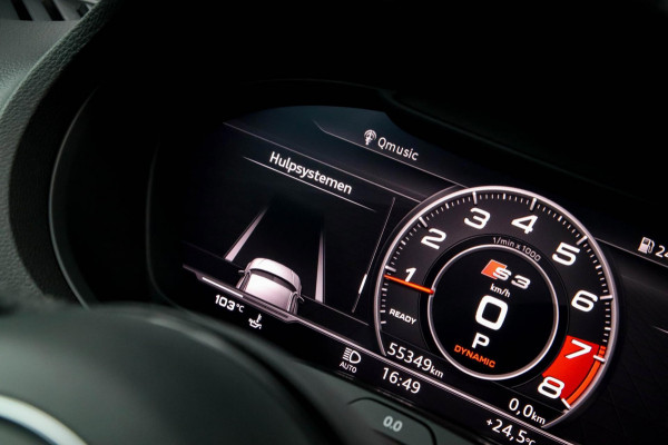 Audi A3 Sportback 2.0TFSI S3 quattro Facelift 310pk S-Tronic 1e Eig|DLR|Kuipstoelen|Virtual Cockpit|Panoramadak|Magnetic|LED|Black