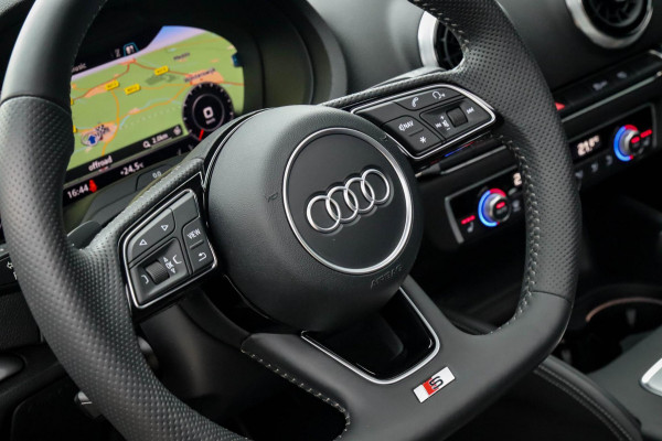 Audi A3 Sportback 2.0TFSI S3 quattro Facelift 310pk S-Tronic 1e Eig|DLR|Kuipstoelen|Virtual Cockpit|Panoramadak|Magnetic|LED|Black