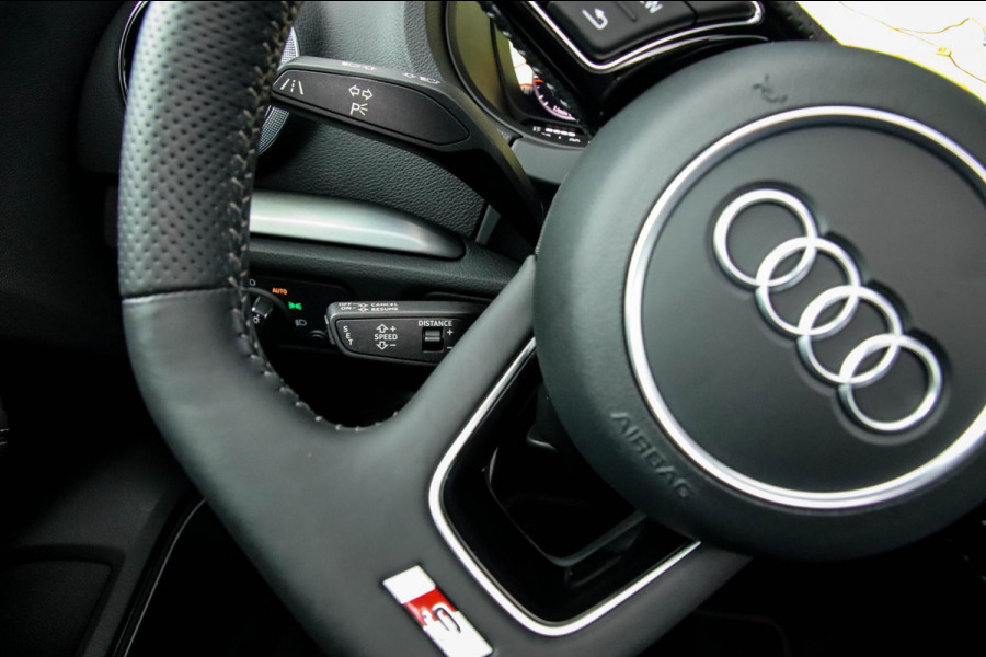 Audi A3 Sportback 2.0TFSI S3 quattro Facelift 310pk S-Tronic 1e Eig|DLR|Kuipstoelen|Virtual Cockpit|Panoramadak|Magnetic|LED|Black