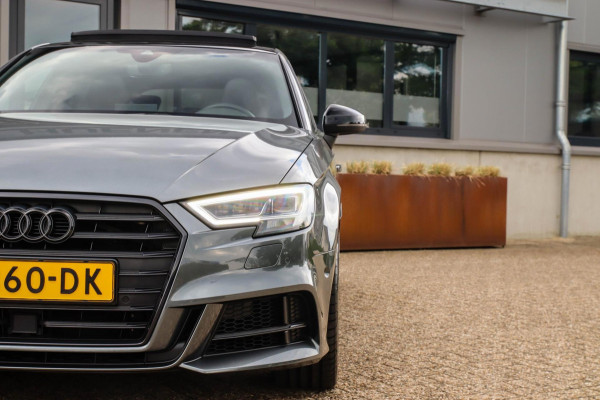 Audi A3 Sportback 2.0TFSI S3 quattro Facelift 310pk S-Tronic 1e Eig|DLR|Kuipstoelen|Virtual Cockpit|Panoramadak|Magnetic|LED|Black