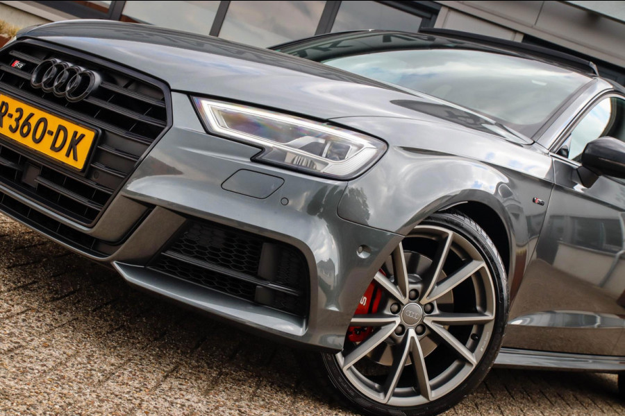 Audi A3 Sportback 2.0TFSI S3 quattro Facelift 310pk S-Tronic 1e Eig|DLR|Kuipstoelen|Virtual Cockpit|Panoramadak|Magnetic|LED|Black