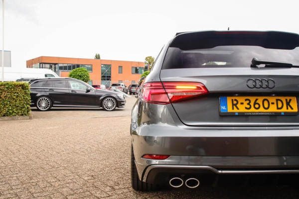 Audi A3 Sportback 2.0TFSI S3 quattro Facelift 310pk S-Tronic 1e Eig|DLR|Kuipstoelen|Virtual Cockpit|Panoramadak|Magnetic|LED|Black