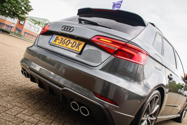 Audi A3 Sportback 2.0TFSI S3 quattro Facelift 310pk S-Tronic 1e Eig|DLR|Kuipstoelen|Virtual Cockpit|Panoramadak|Magnetic|LED|Black