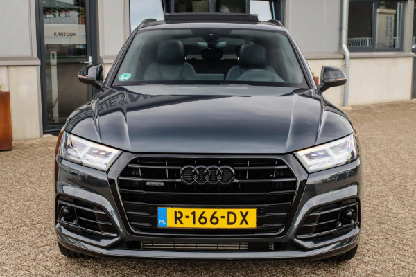 Audi Q5 2.0 TFSI Quattro Pro Line S S-Line 252pk Automaat! 1e Eig|DLR|Luchtvering|Panoramadak|Virtual Cockpit|LED Matrix|B&O|Black