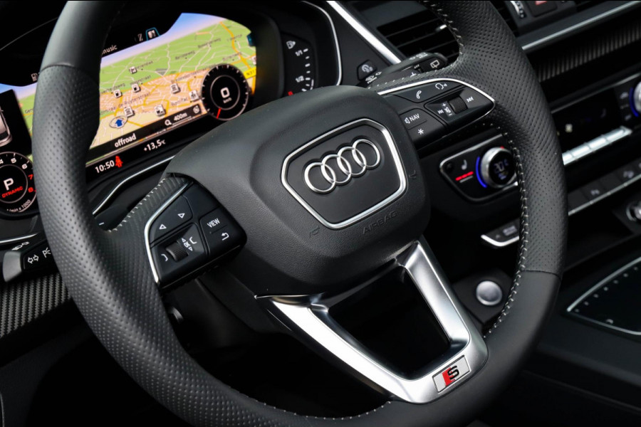 Audi Q5 2.0 TFSI Quattro Pro Line S S-Line 252pk Automaat! NL|Luchtvering|Panoramadak|Virtual Cockpit|Camera|Black|22inch|Trekhaak