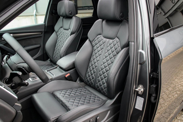 Audi Q5 55 TFSI e Quattro Competition Pro Line S S-Line 367pk Automaat Luchtvering|Panoramadak|Virtual Cockpit|S kuipstoelen|Black