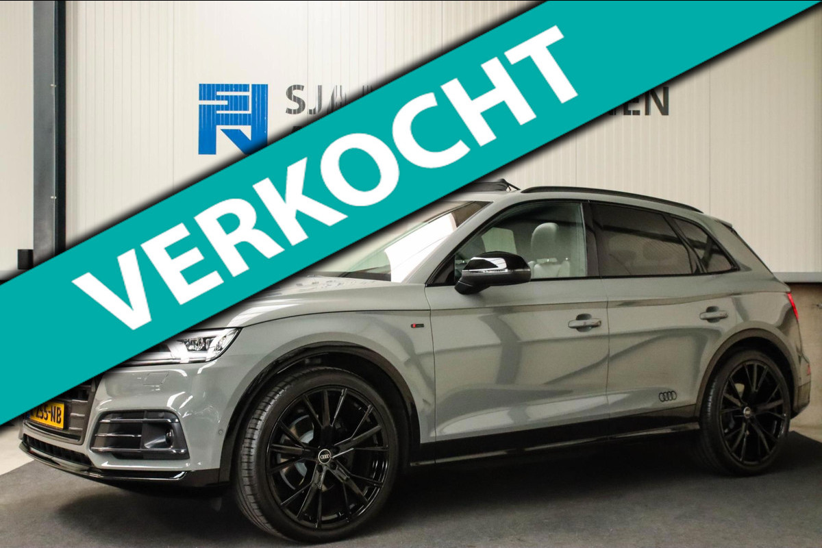 Audi Q5 45 2.0 TFSI Quattro Pro Line S S-Line 245pk Automaat Panoramadak|Virtual Cockpit|Luchtvering|Sportstoelen+Memory|B&O|Black