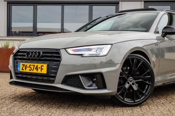 Audi A4 Avant 40 2.0TFSI S line Black Edition Facelift 190pk S-Tronic 1e|Panoramadak|Virtual Cockpit|Leder|LED Matrix|Camera|Black