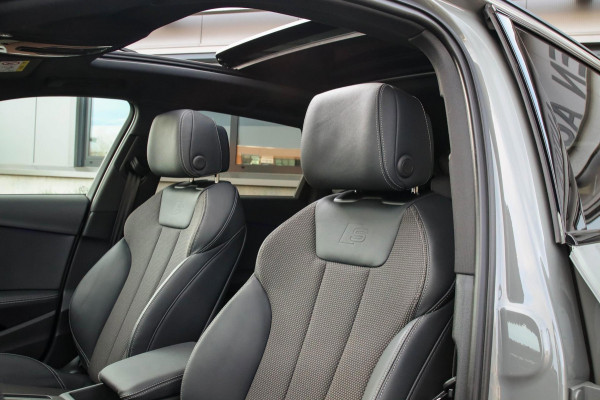 Audi A4 Avant 40 2.0TFSI S line Black Edition Facelift 190pk S-Tronic 1e|Panoramadak|Virtual Cockpit|Leder|LED Matrix|Camera|Black