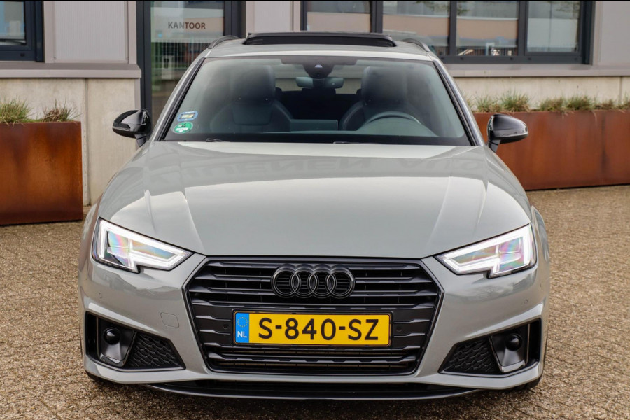 Audi A4 Avant 40 2.0TFSI S line Black Edition Facelift 190pk S-Tronic 1e|Panoramadak|Virtual Cockpit|Leder|LED Matrix|Camera|Black