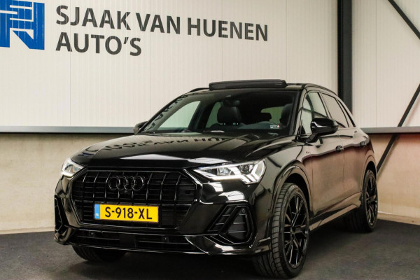 Audi Q3 35 TFSI 1.5 TFSI S Line Pro Line S 150pk S-Tronic 1e|Panoramadak|Virtual Cockpit|LED Matrix|Lederen sportstoelen|Black|360