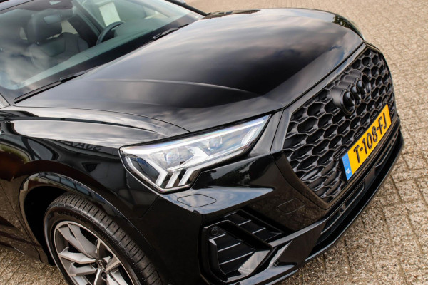 Audi Q3 Sportback 45 TFSI e S Line Edition 245pk S-Tronic 1e Eig|DLR|Panoramadak|Virtual Cockpit|LED Matrix|Leder|ACC|Camera|Black
